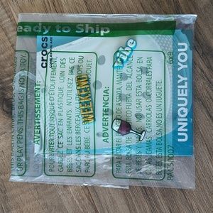 NWT Crocs Jibbitz Weekend Vibes 3 pack